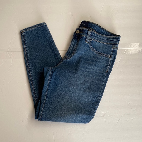 Gap Blue Skinny Ankle Jeggings Petite Size 4/27 - Picture 1 of 6